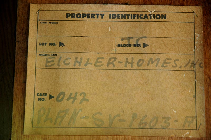 Eichler property identification
